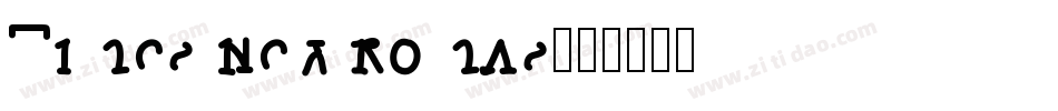 Times new romas字体转换
